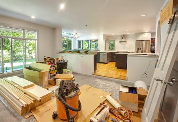 Professional Backsplash Installation technician working in Roanoke, VA